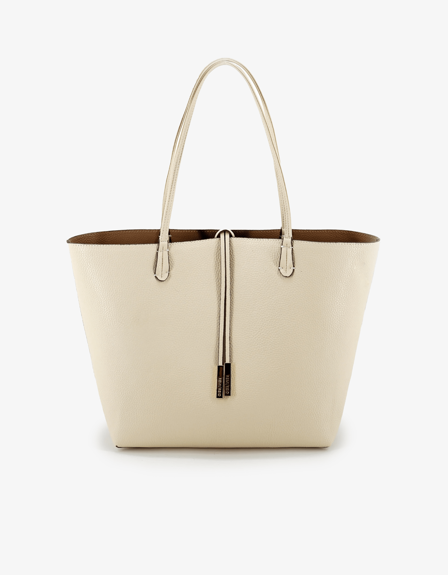DEPARTURE TOTE CREAM/TAUPE - REMI/REID