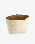 DEPARTURE TOTE CREAM/TAUPE - REMI/REID