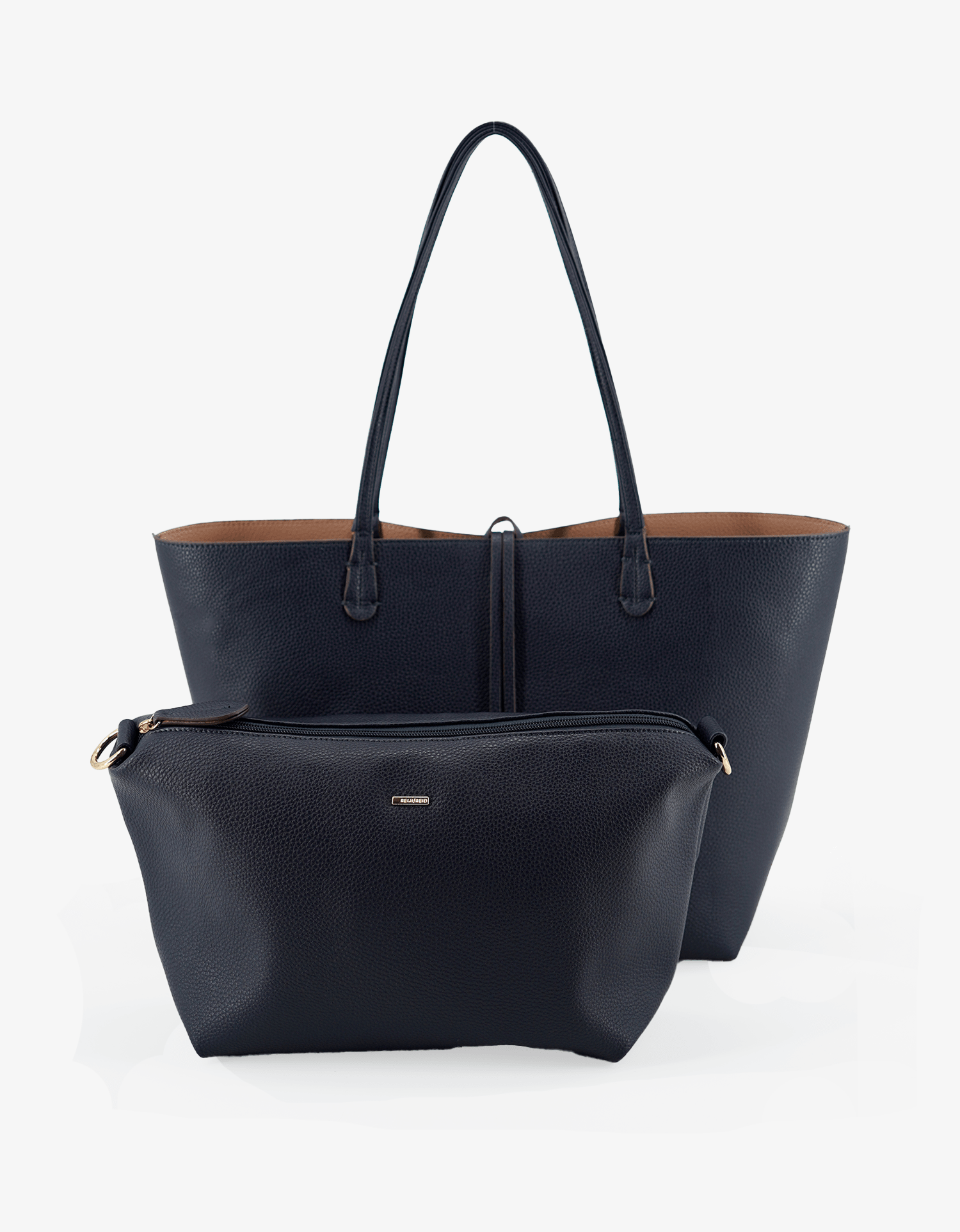 DEPARTURE TOTE NAVY/NUDE - REMI/REID
