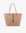 DEPARTURE TOTE PERFORATED SQUARE BALLET PINK/CREAM - REMI/REID