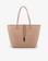 DEPARTURE TOTE PERFORATED SQUARE BALLET PINK/CREAM - REMI/REID