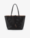 DEPARTURE TOTE PERFORATED SQUARE BLACK/NUDE - REMI/REID