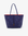 DEPARTURE TOTE PERFORATED SQUARE ROYAL BLUE/CORAL - REMI/REID