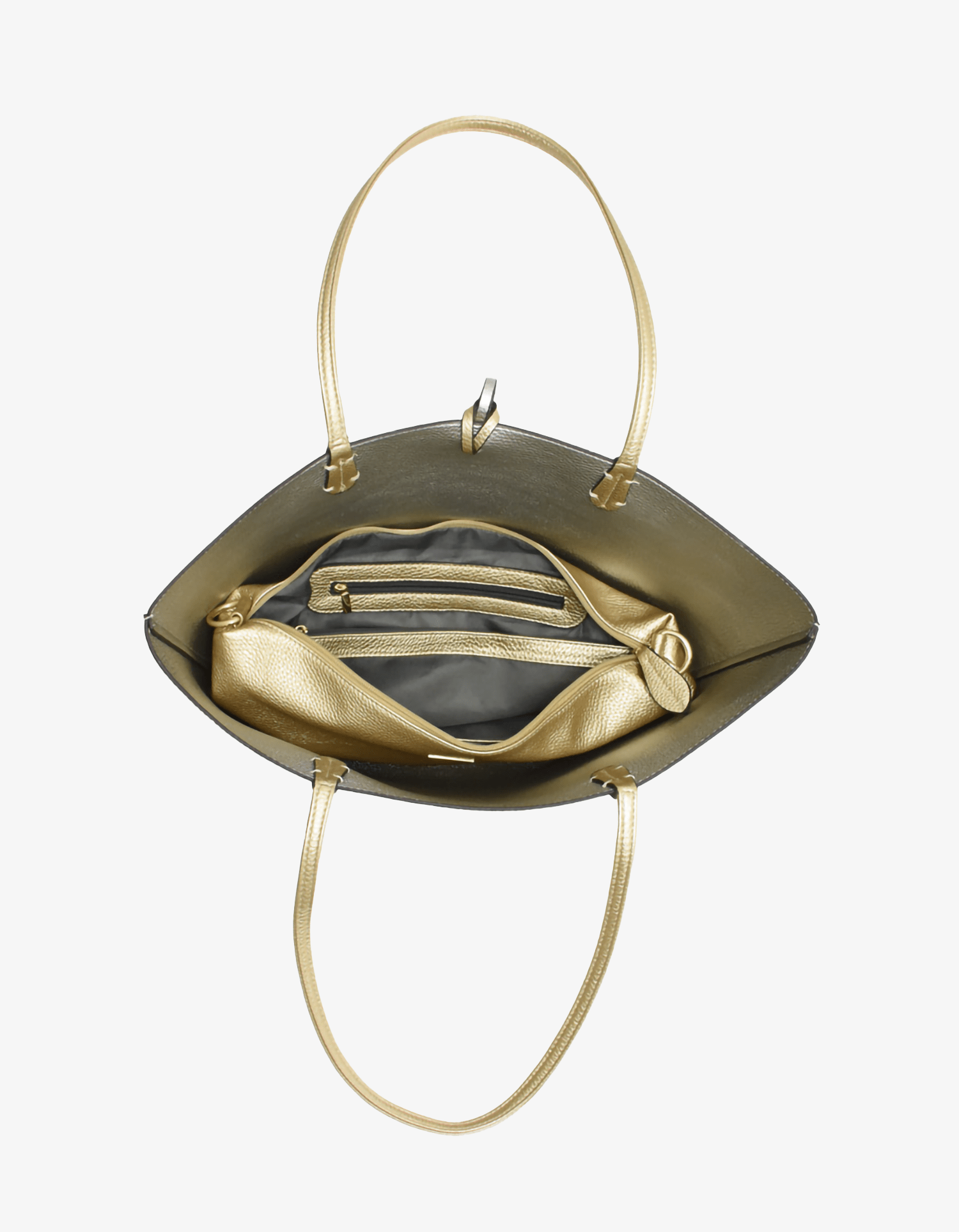 DEPARTURE TOTE PLATINUM/SILVER - REMI/REID