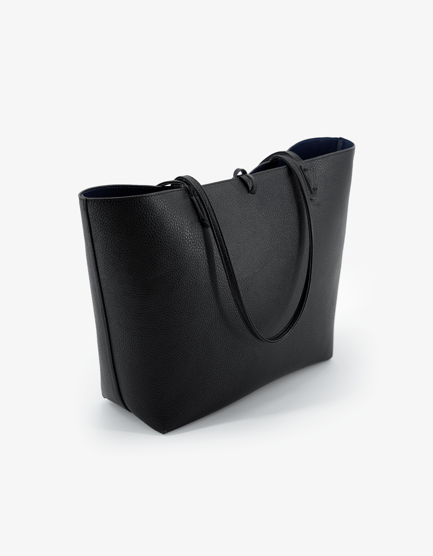 DEPARTURE TOTE STRIPE BLACK/NAVY - REMI/REID