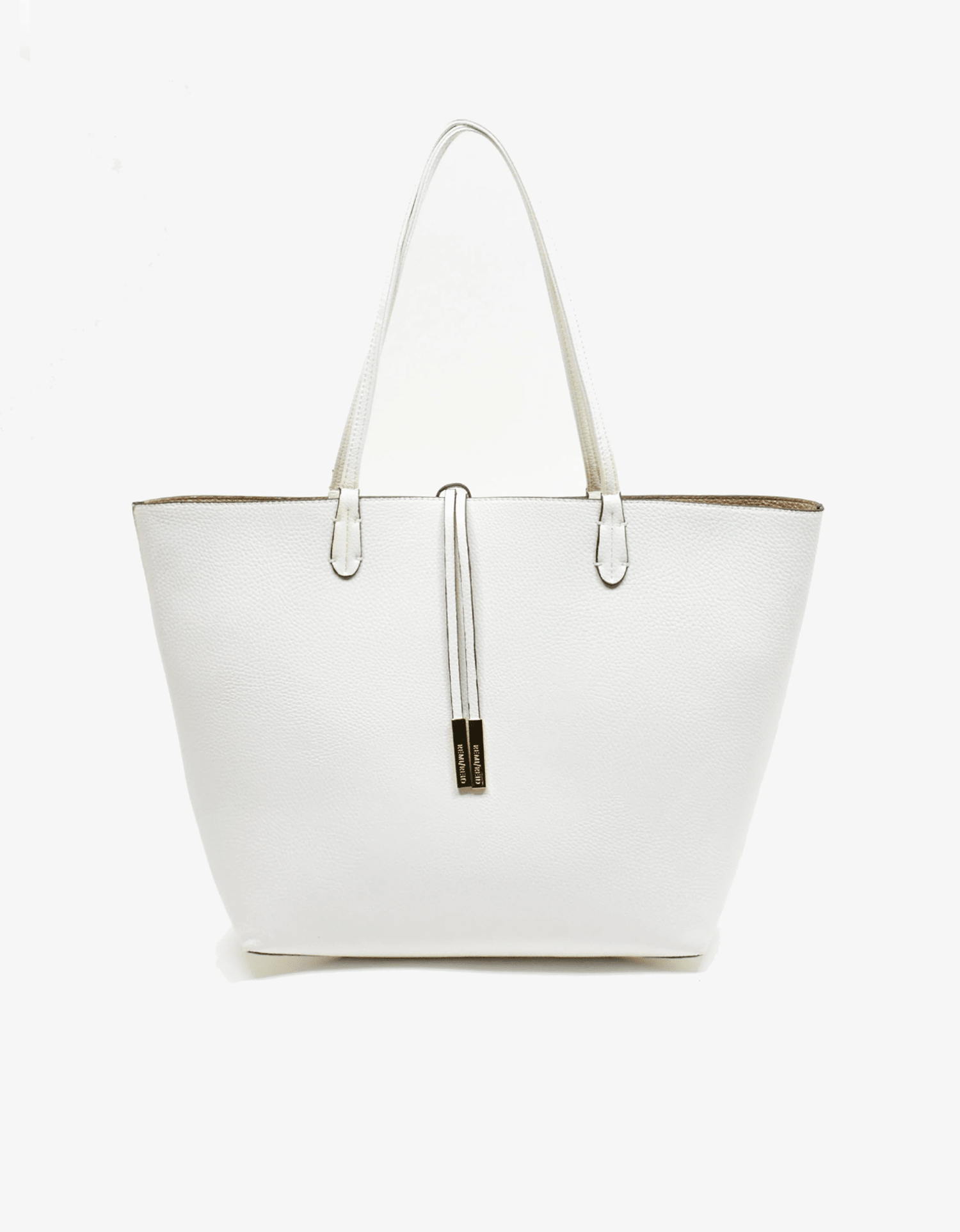 DEPARTURE TOTE WHITE/GOLD - REMI/REID