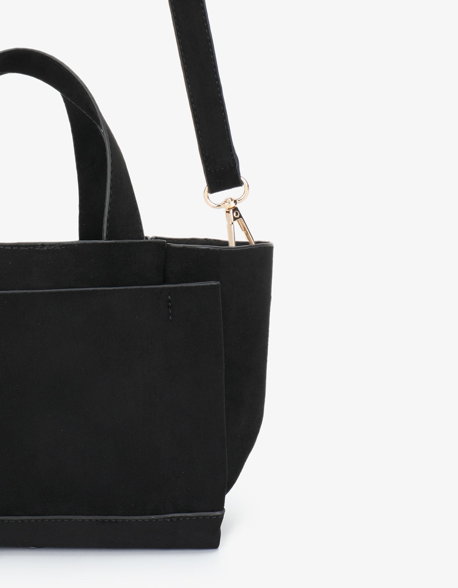 ELLA MINI FAUX SUEDE BLACK - REMI/REID