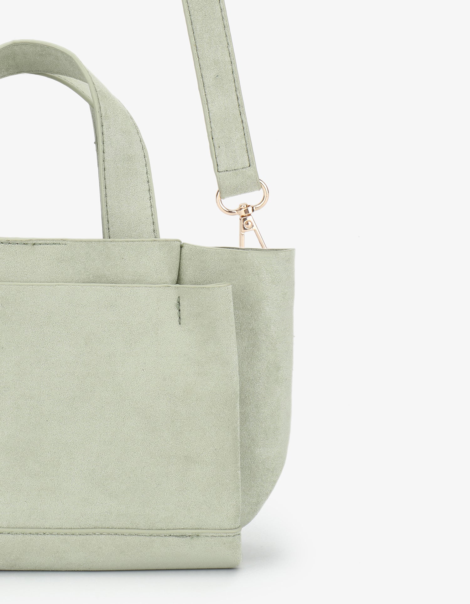 ELLA MINI FAUX SUEDE CELADON - REMI/REID