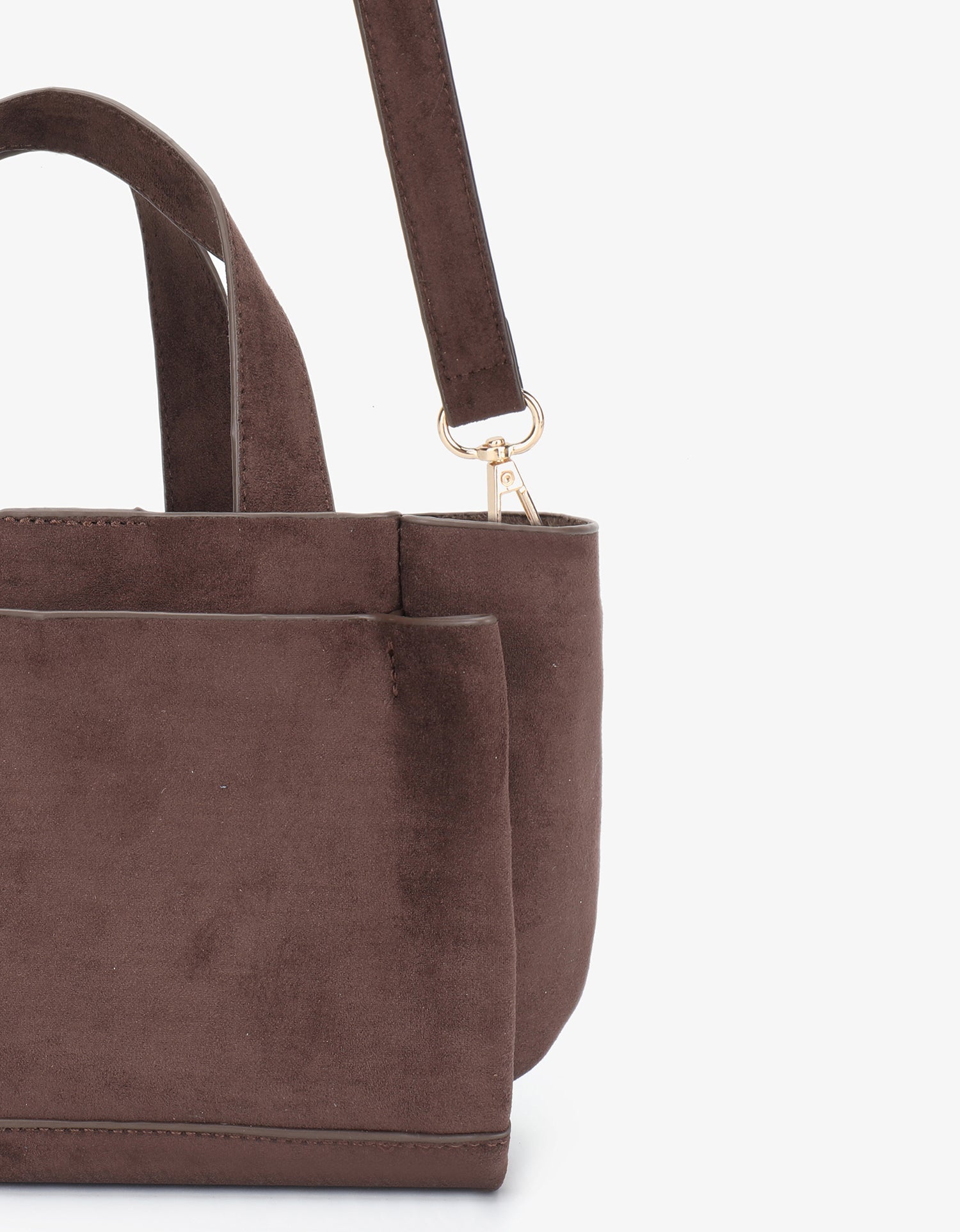 ELLA MINI FAUX SUEDE CHOCOLATE - REMI/REID