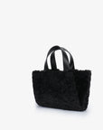 ELLA MINI TOTE SHEARLING BLACK - REMI/REID