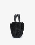 ELLA MINI TOTE SHEARLING BLACK - REMI/REID
