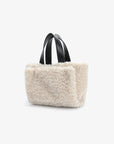 ELLA MINI TOTE SHEARLING CREAM - REMI/REID