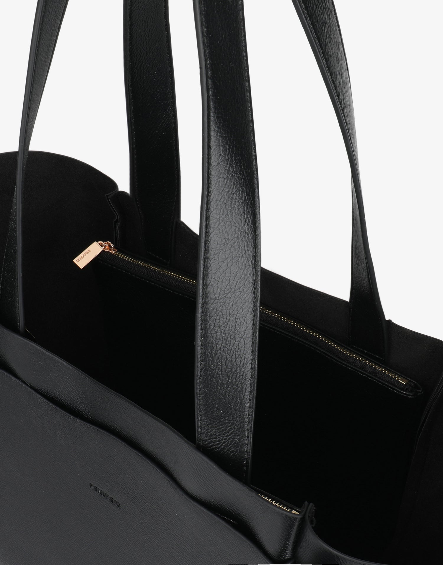 ELLA TOTE EAST WEST BLACK - REMI/REID