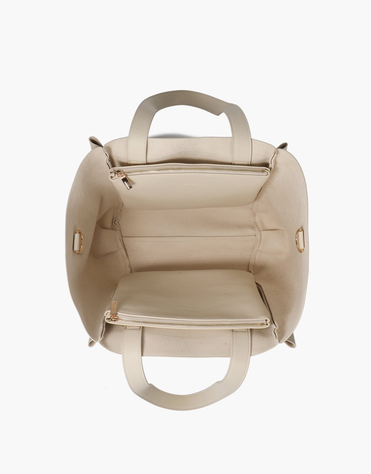 ELLA TOTE EAST WEST CREAM - REMI/REID