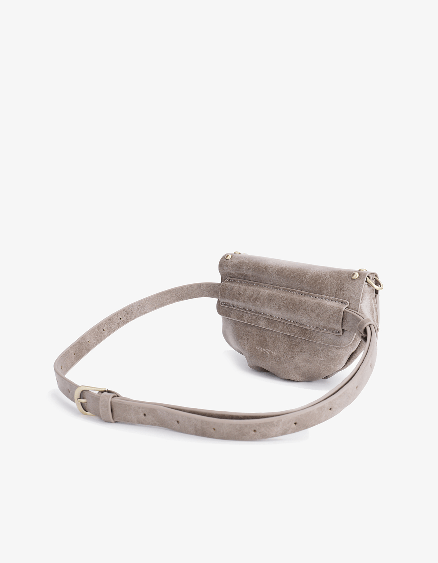 ETTA WAXED STUDDED GREY - REMI/REID