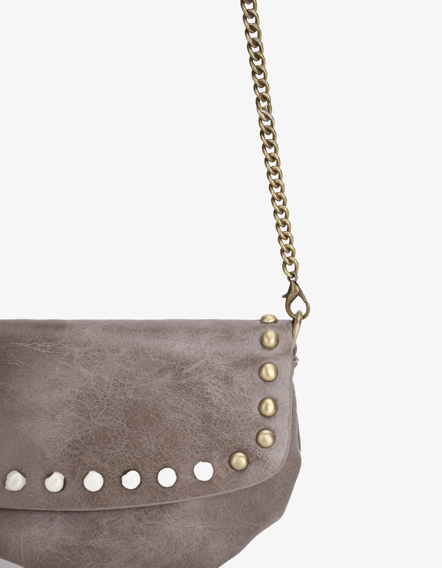 ETTA WAXED STUDDED GREY - REMI/REID