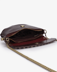 ETTA WAXED STUDDED OXBLOOD - REMI/REID
