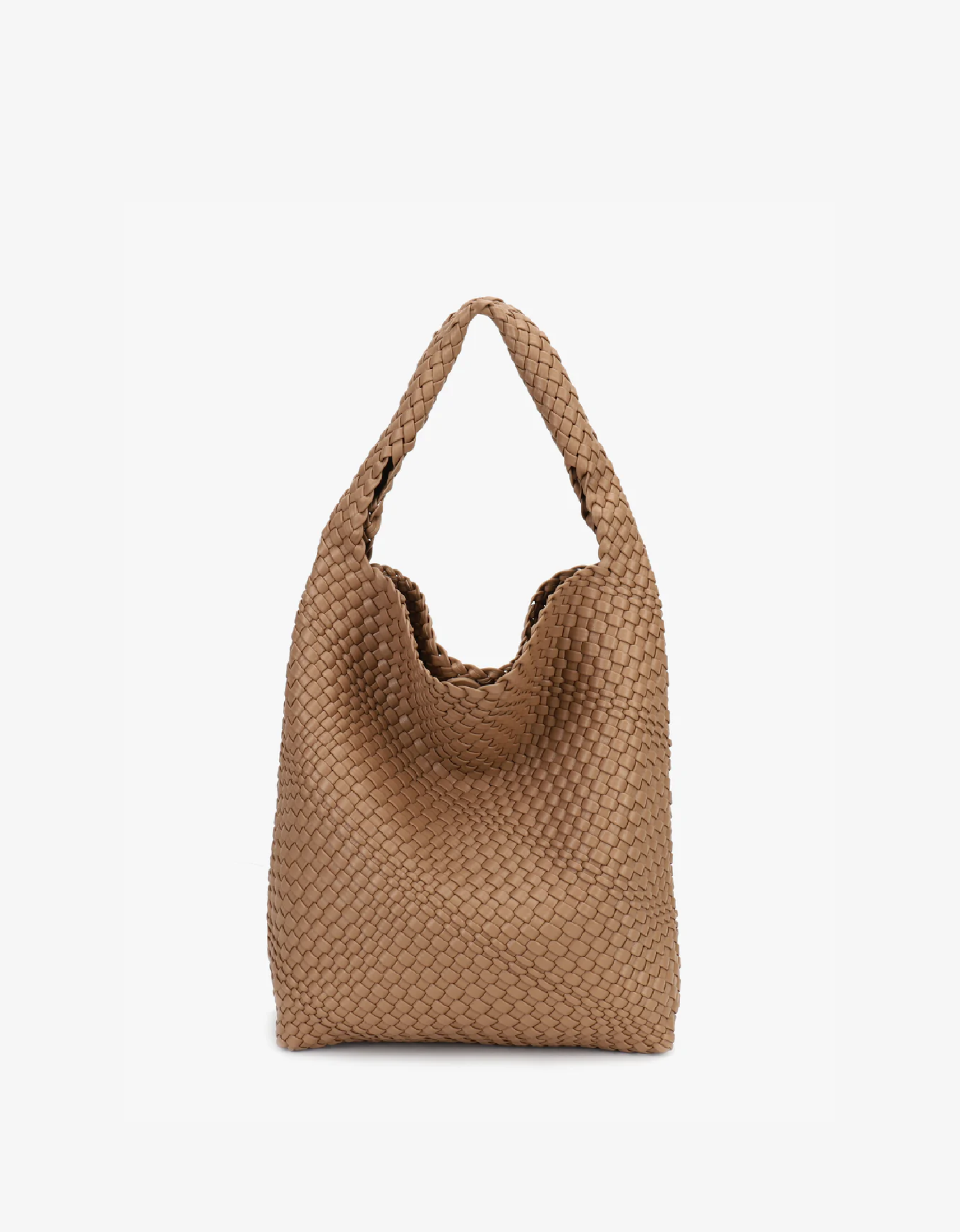 EVERLEIGH WOVEN SHOULDER TAUPE