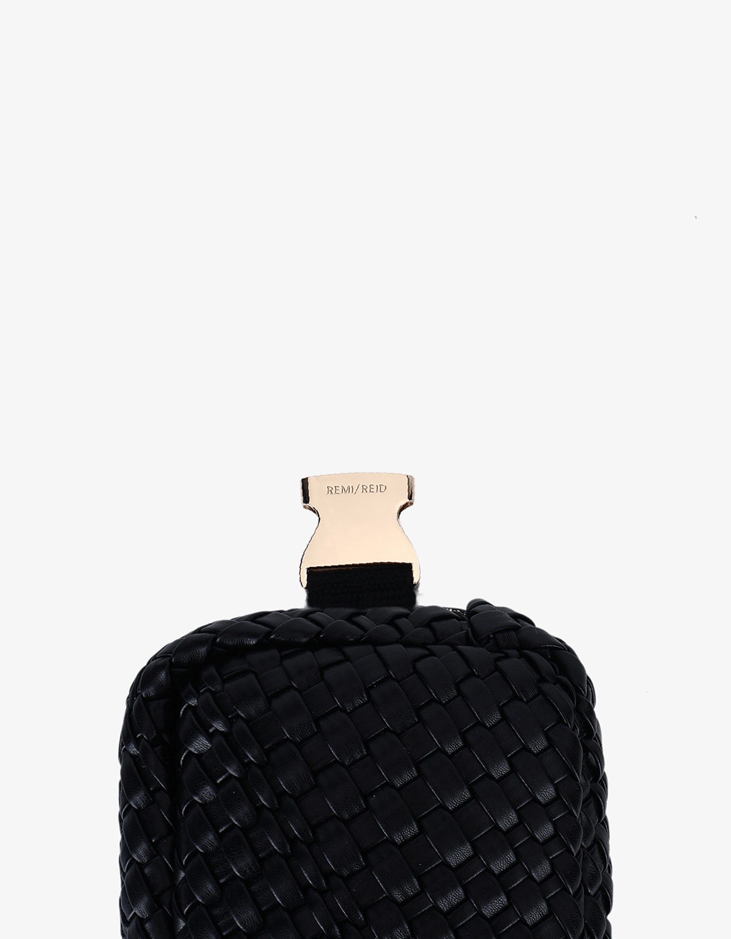 EVERLEIGH WOVEN BELT BAG BLACK - REMI/REID