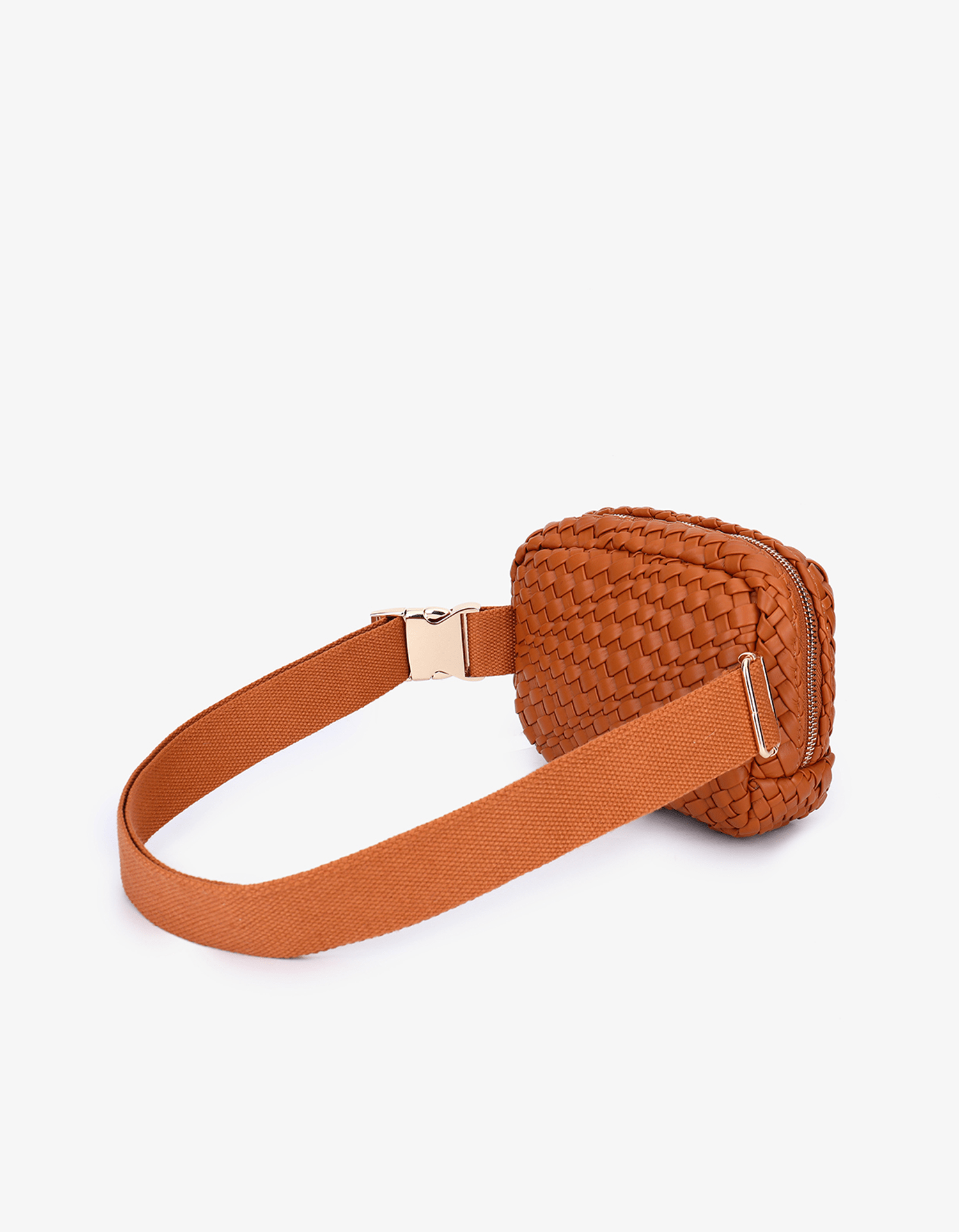 EVERLEIGH WOVEN BELT BAG BROWN - REMI/REID