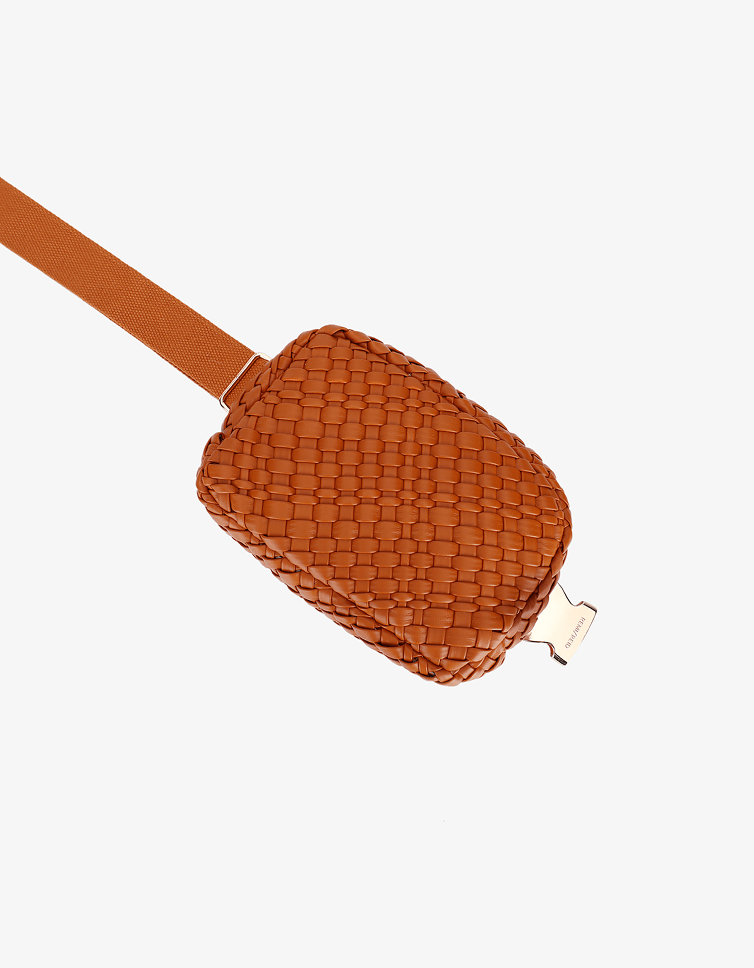 EVERLEIGH WOVEN BELT BAG BROWN - REMI/REID