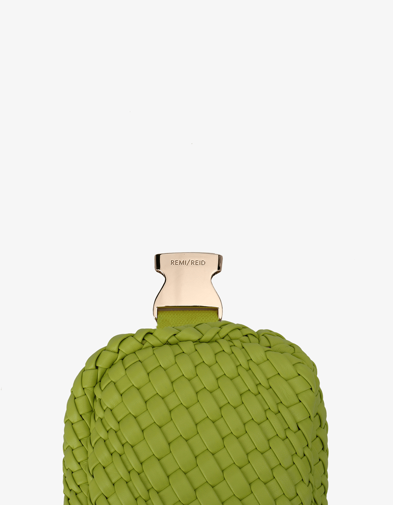 EVERLEIGH WOVEN BELT BAG CHARTREUSE - REMI/REID