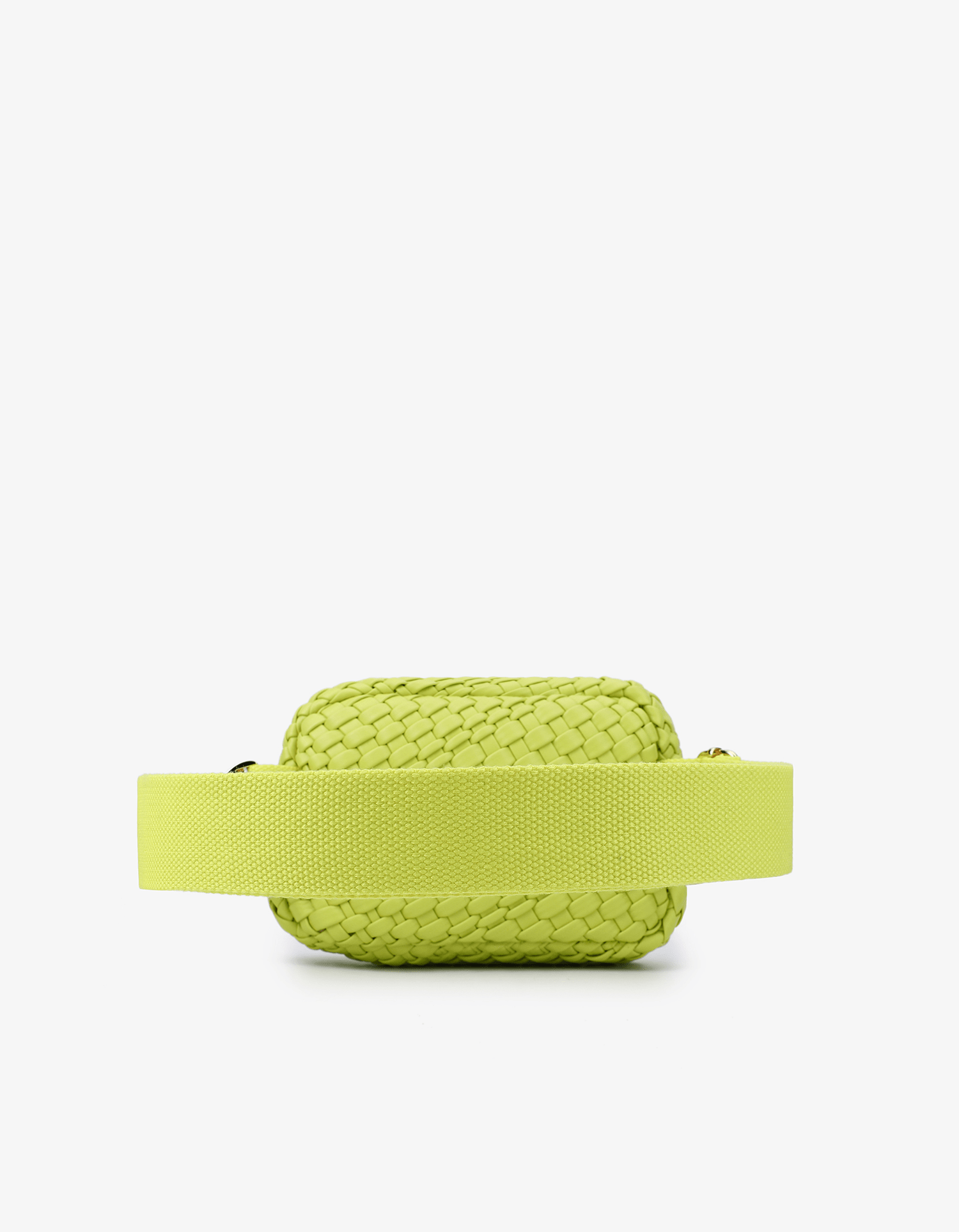 EVERLEIGH WOVEN BELT BAG CHARTREUSE - REMI/REID