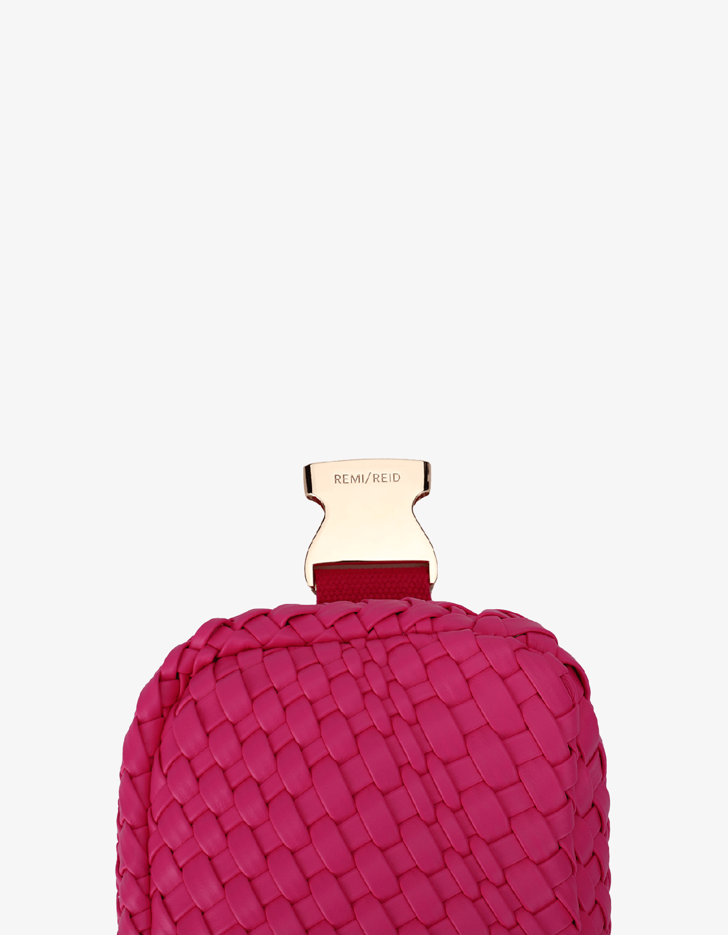 EVERLEIGH WOVEN BELT BAG HOT PINK - REMI/REID