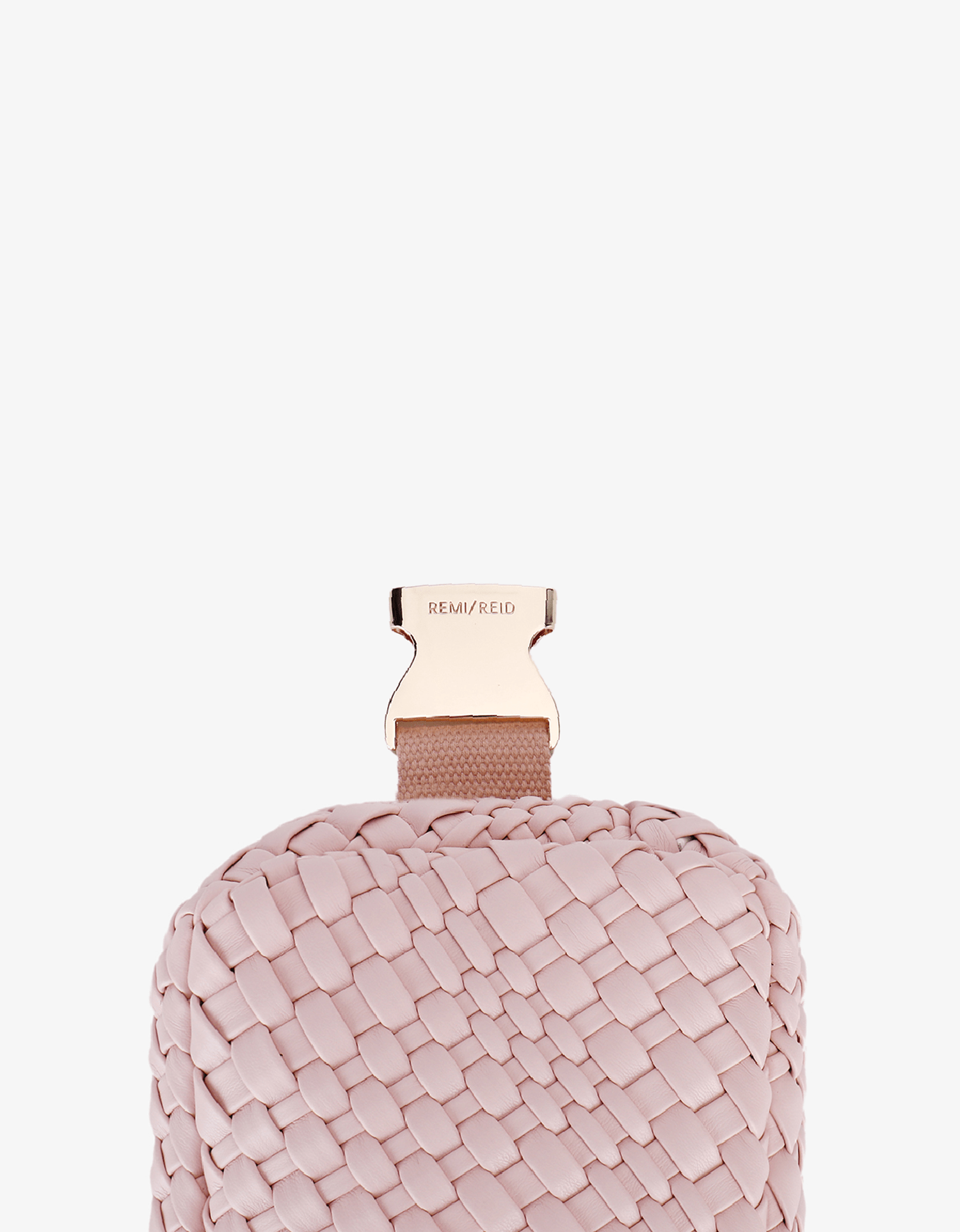 EVERLEIGH WOVEN BELT BAG PINK - REMI/REID