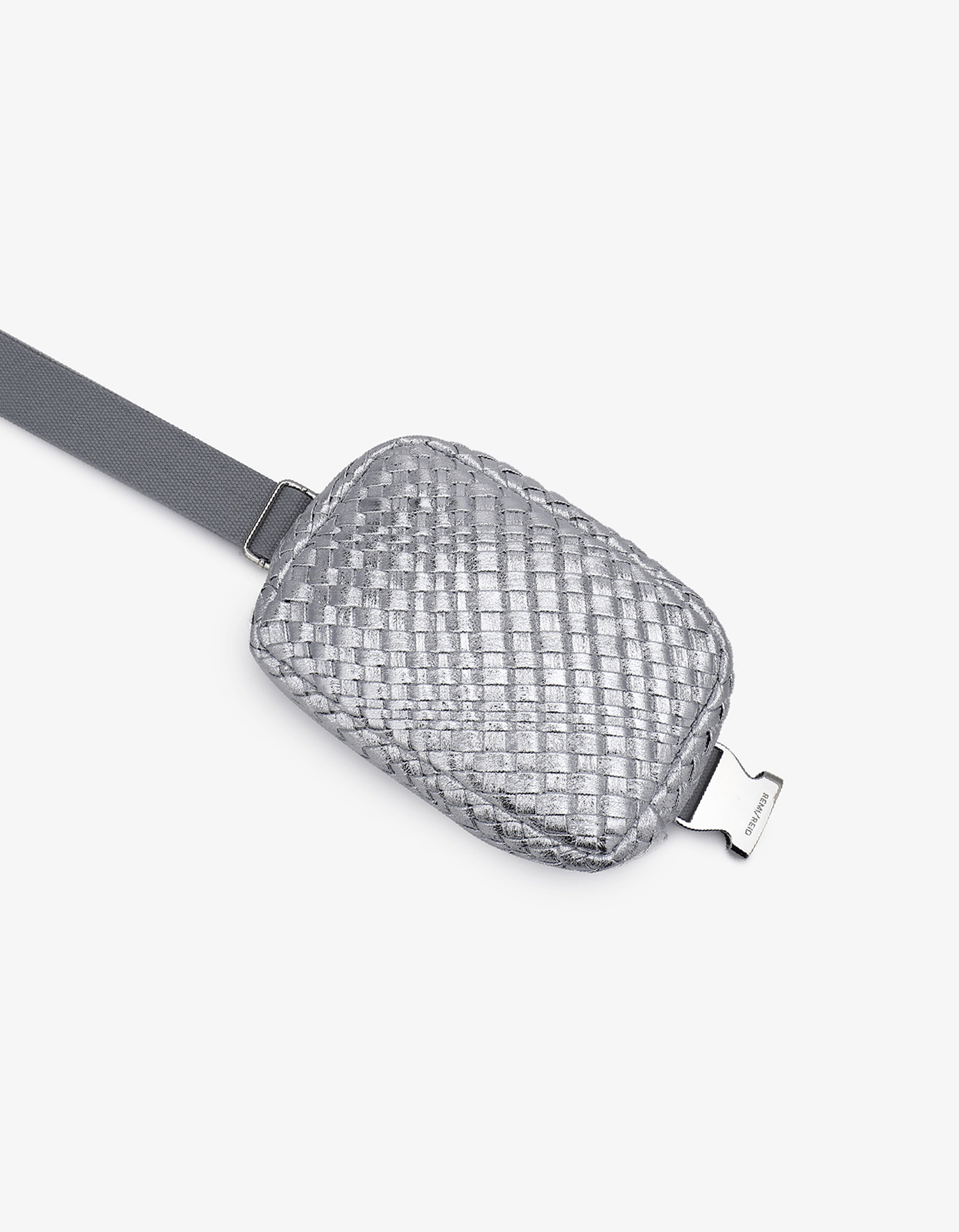 EVERLEIGH WOVEN BELT BAG SILVER - REMI/REID