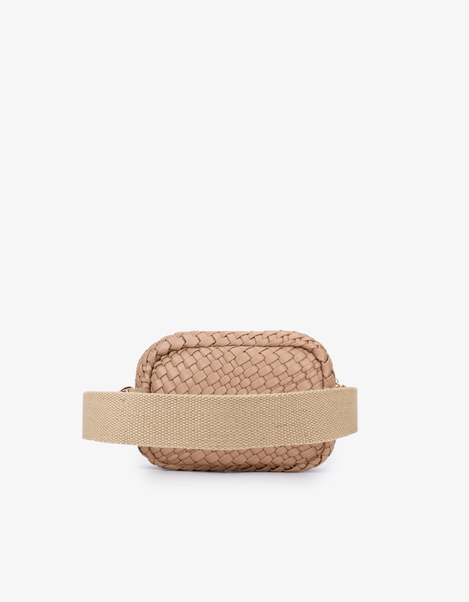 EVERLEIGH WOVEN BELT BAG TAUPE - REMI/REID