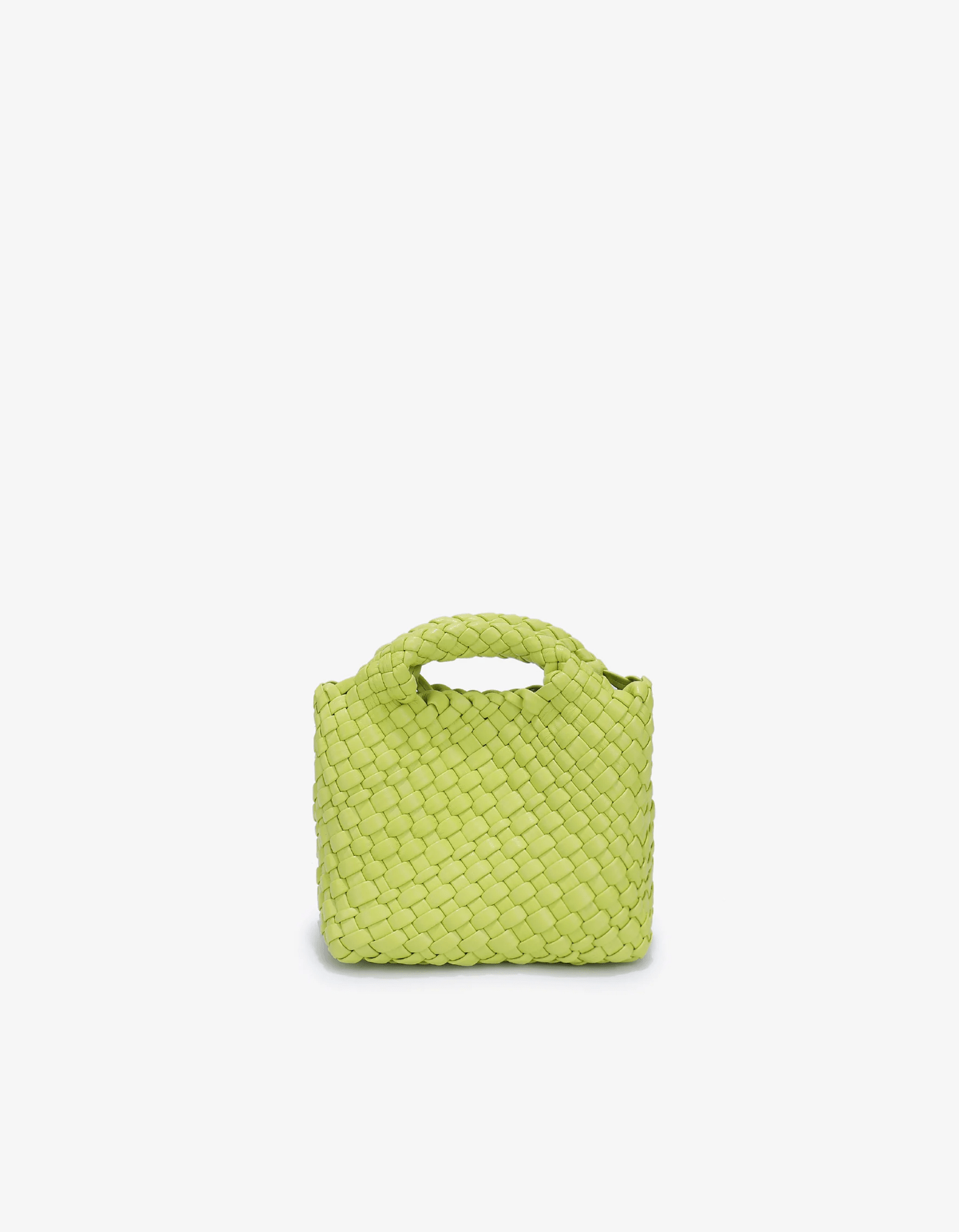 EVERLEIGH WOVEN MINI TOTE CHARTREUSE - REMI/REID