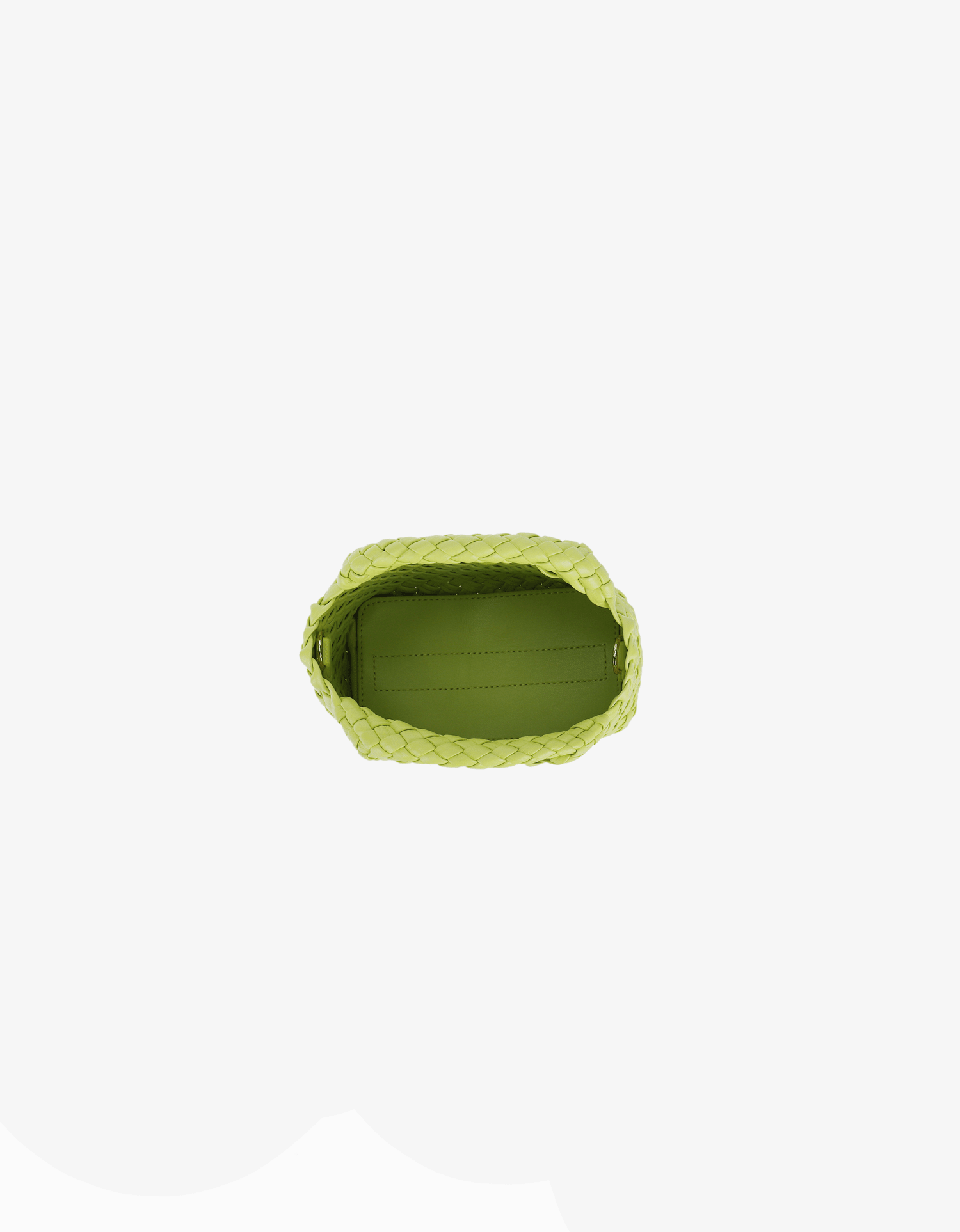 EVERLEIGH WOVEN MINI TOTE CHARTREUSE - REMI/REID