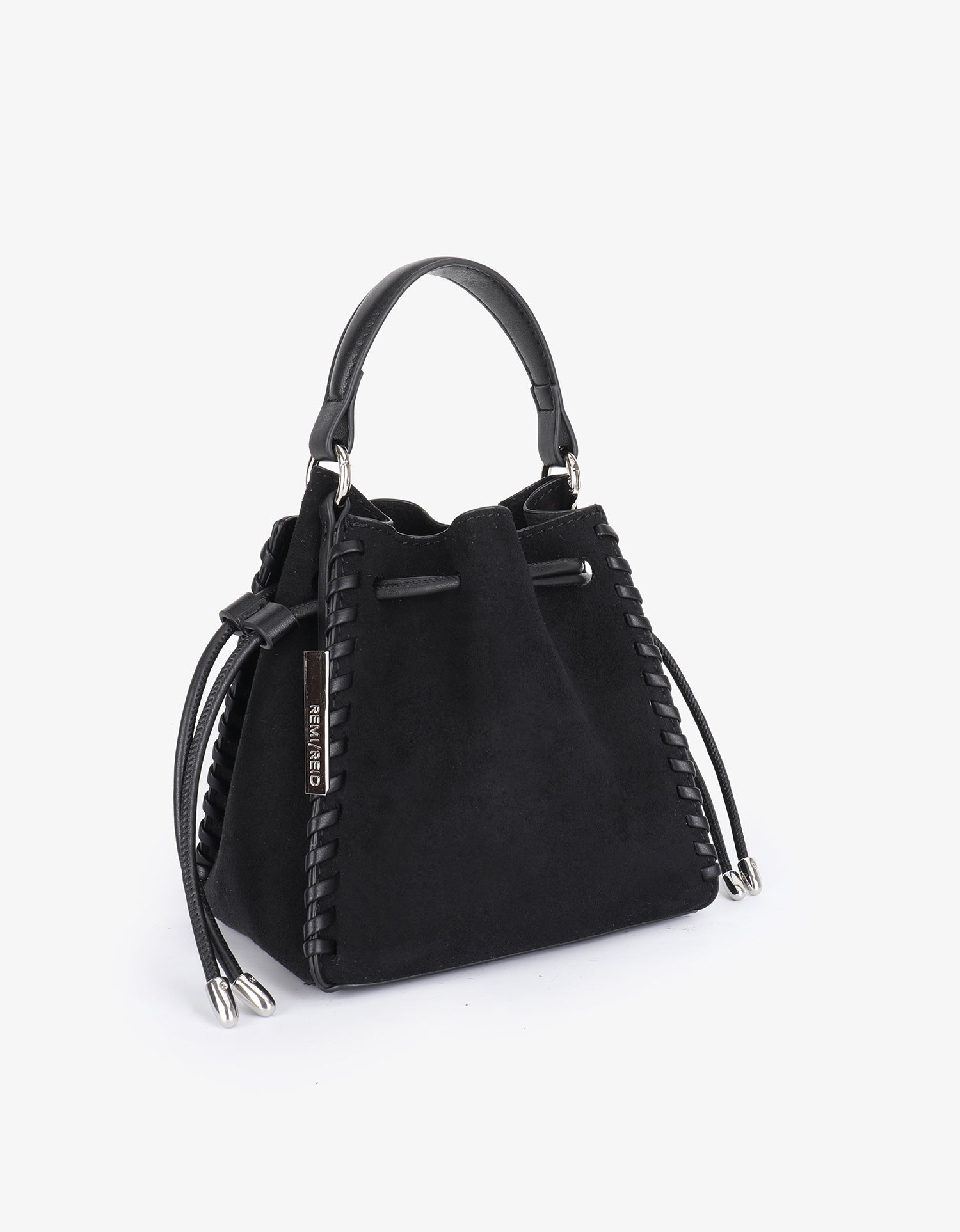 FALLON MINI FAUX SUEDE BLACK - REMI/REID