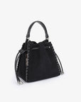 FALLON MINI FAUX SUEDE BLACK - REMI/REID