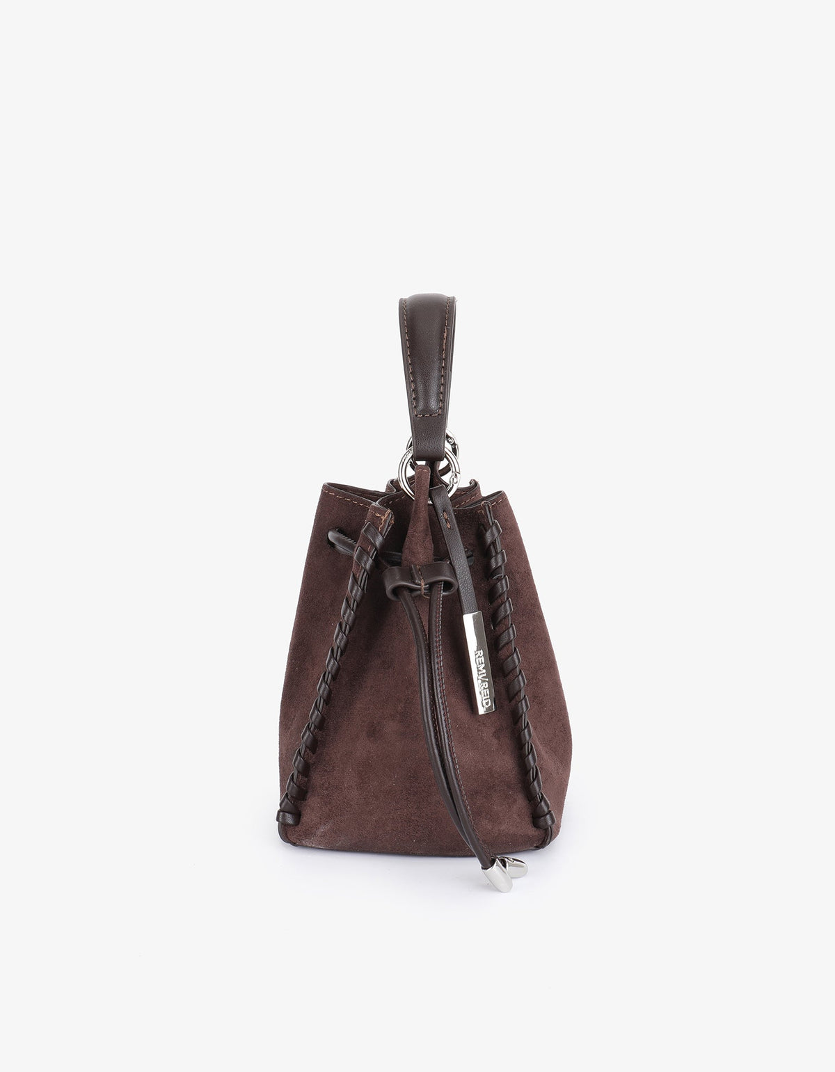 FALLON MINI FAUX SUEDE CHOCOLATE - REMI/REID
