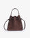 FALLON MINI FAUX SUEDE CHOCOLATE - REMI/REID