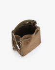 FALLON MINI FAUX SUEDE OLIVE - REMI/REID