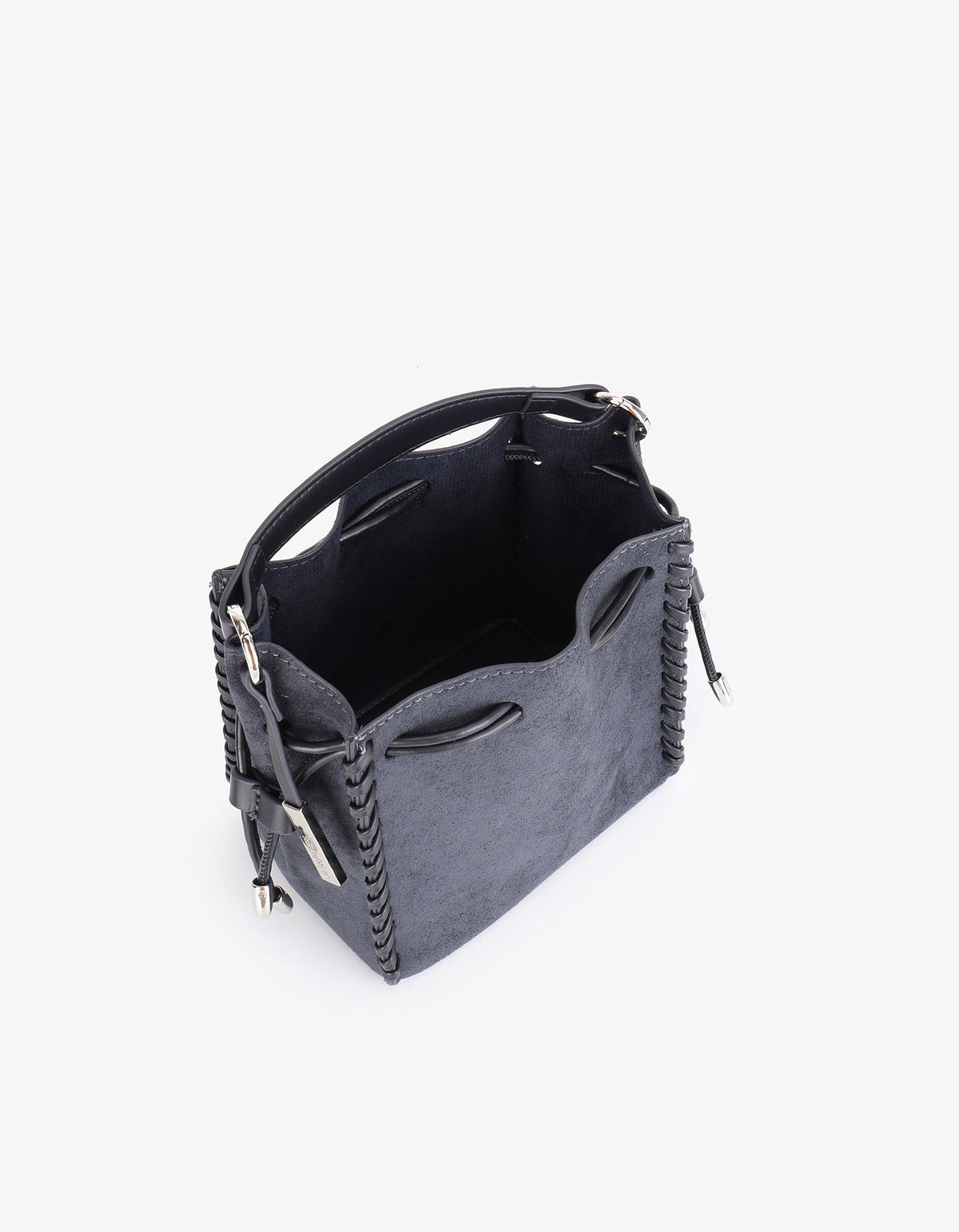 FALLON MINI FAUX SUEDE SLATE - REMI/REID