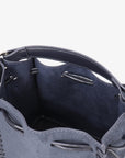 FALLON MINI FAUX SUEDE SLATE - REMI/REID