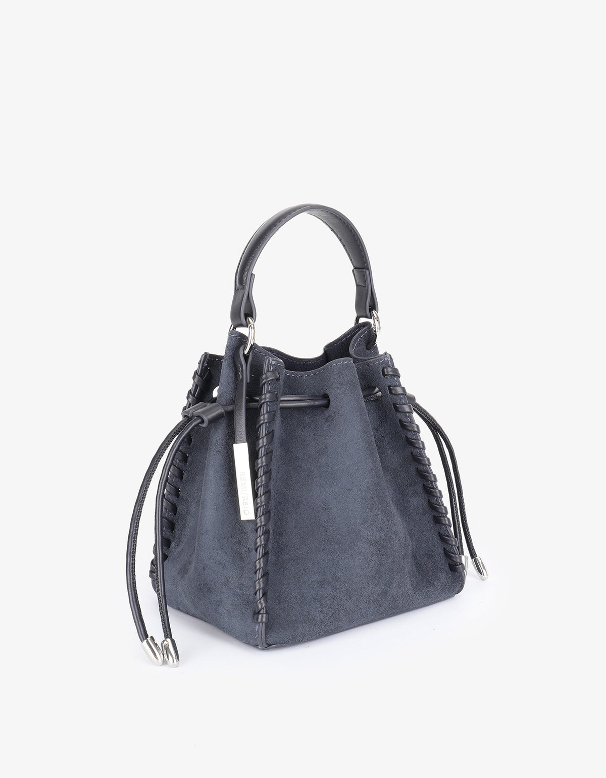 FALLON MINI FAUX SUEDE SLATE - REMI/REID