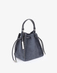 FALLON MINI FAUX SUEDE SLATE - REMI/REID