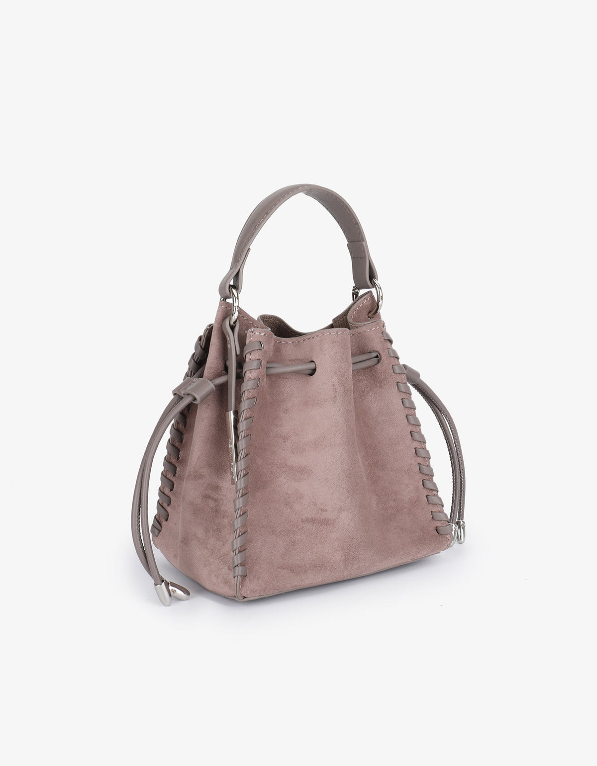 FALLON MINI FAUX SUEDE TAUPE - REMI/REID