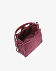 FALLON MINI FAUX SUEDE WINE - REMI/REID