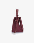 FALLON MINI FAUX SUEDE WINE - REMI/REID