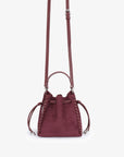 FALLON MINI FAUX SUEDE WINE - REMI/REID