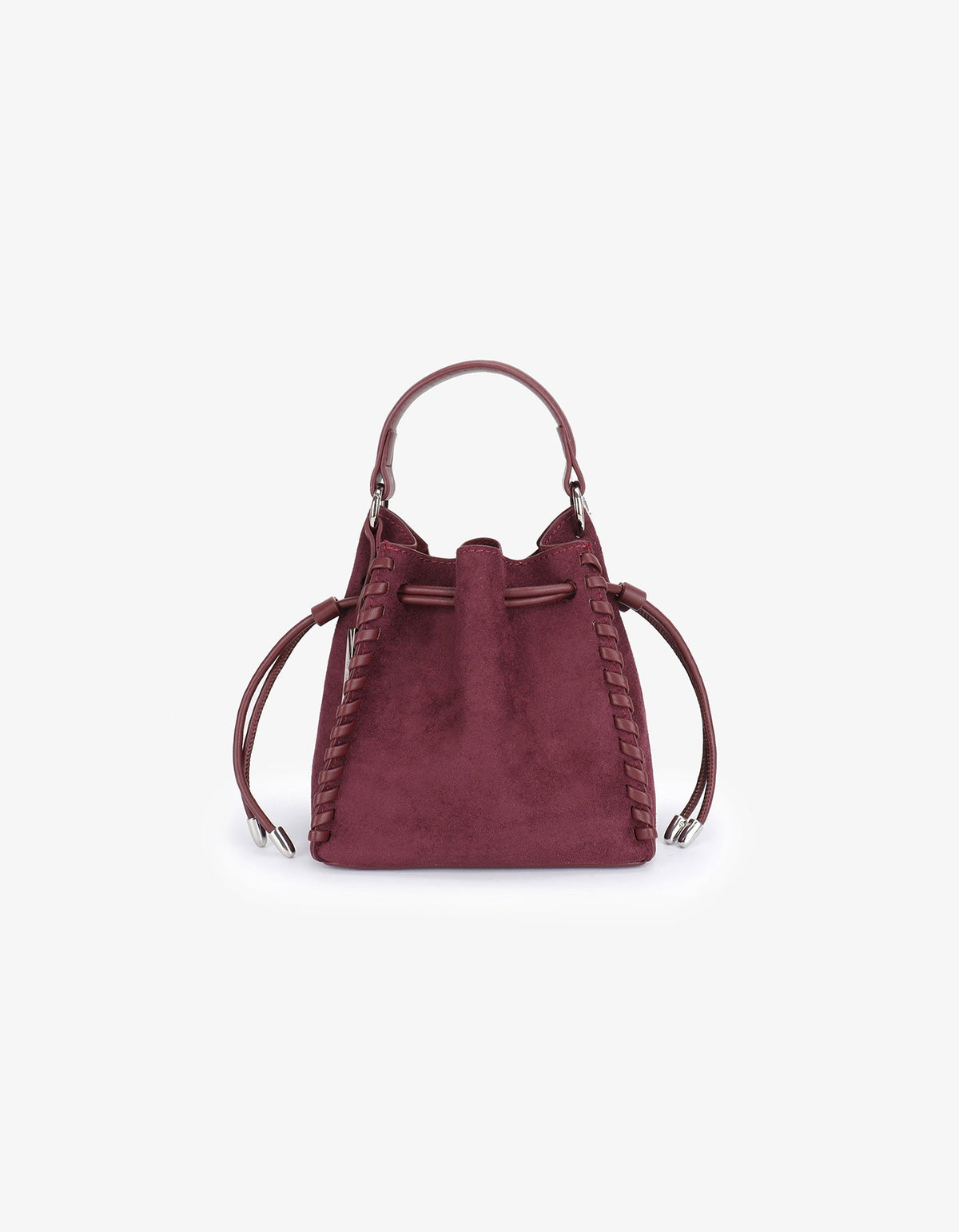 FALLON MINI FAUX SUEDE WINE - REMI/REID