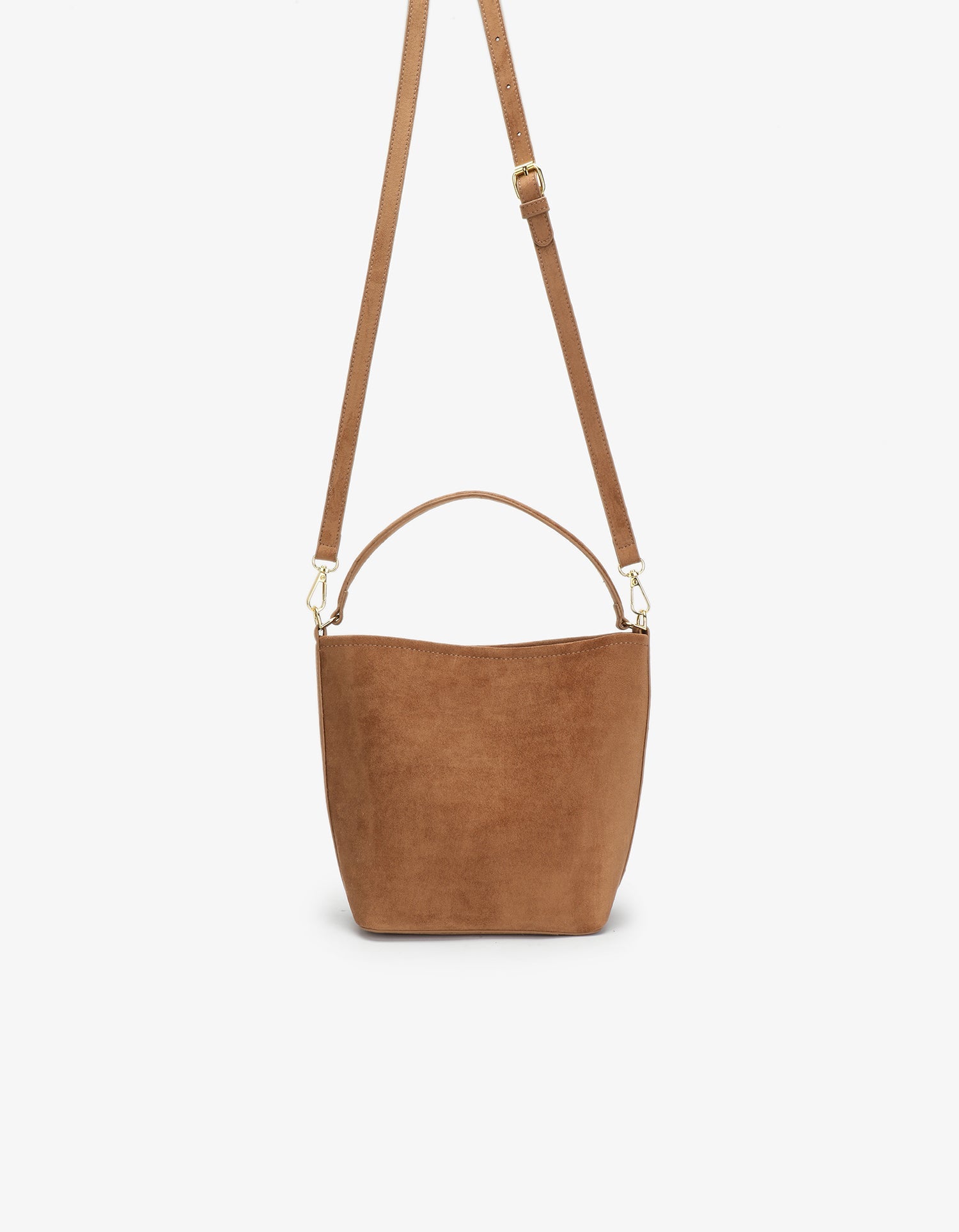 FEIGH MINI FAUX SUEDE CAMEL - REMI/REID
