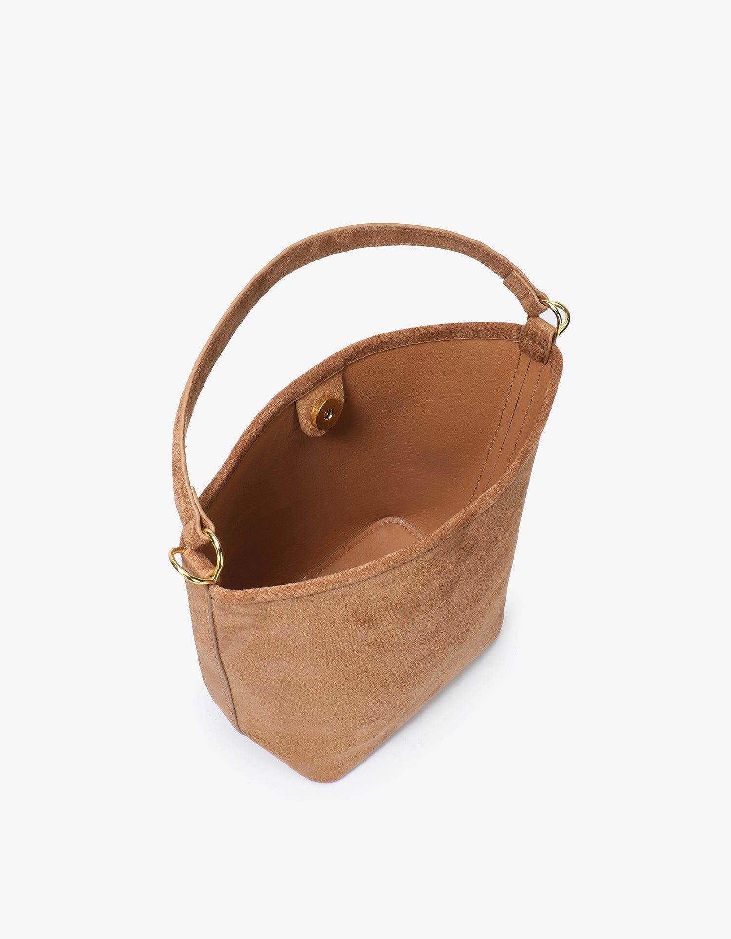 FEIGH MINI FAUX SUEDE CAMEL - REMI/REID