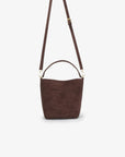 FEIGH MINI FAUX SUEDE CHOCOLATE - REMI/REID